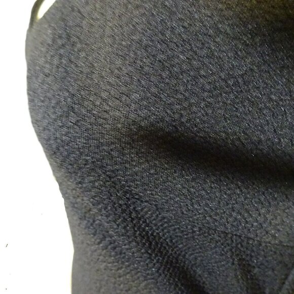 Aqua Pre-Loved Small Polyester Spandex Black Sleeveless Dress - Picture 6 of 10